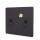 Akustik-Tischtrennwand HWC-G75, Büro-Sichtschutz Schreibtisch Pinnwand, doppelwandig Stoff/Textil ~ 60x65cm braun-grau