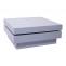 B-Ware Couchtisch HWC-G83, Wohnzimmertisch Ausziehtisch Beistelltisch, drehbar ausziehbar 30x70x70 ~ grau matt