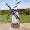 Solar LED-Windmhle HWC-G95, Gartendeko Tischdeko Dekofigur, In-/Outdoor