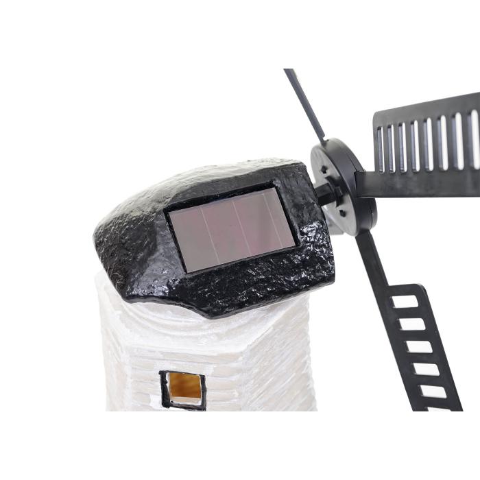 Solar LED-Windmhle HWC-G95, Gartendeko Tischdeko Dekofigur, In-/Outdoor