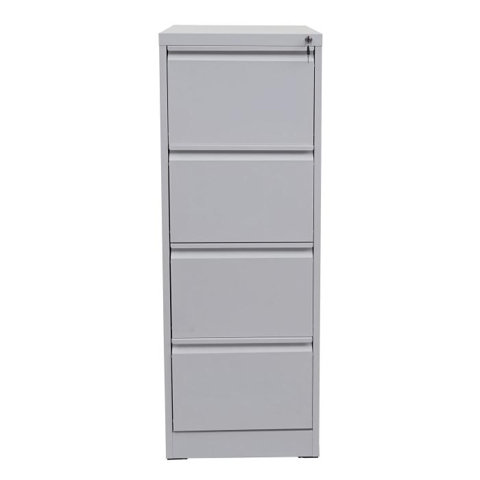 Hngeregisterschrank HWC-H16, Aktenschrank Broschrank Stahlschrank, Format Legal + A4 abschliebar 134x46x62cm ~ grau