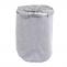 Wschesammler HWC-C34, Laundry Wschekorb Wschebox Wschesack Wschebehlter mit Netz, 55x39cm 65l ~ cord grau