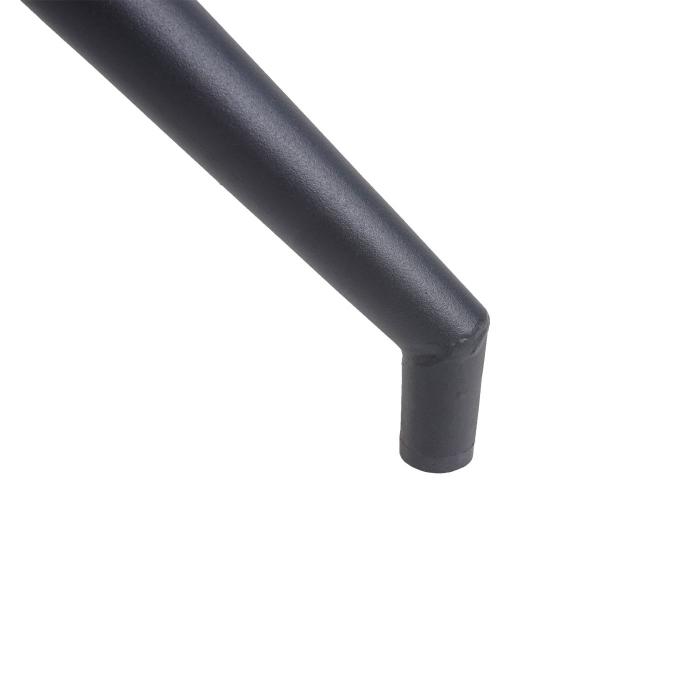 Esszimmerstuhl HWC-H44, Kchenstuhl Stuhl, drehbar Auto-Position Metall ~ Stoff/Textil vintage braun, Fu schwarz