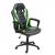 Bürostuhl HWC-F59, Schreibtischstuhl Drehstuhl Racing Chair Gaming-Chair, Kunstleder ~ schwarz/grün