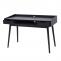 Schreibtisch HWC-A70b, Brotisch Computertisch, MDF 120x55cm ~ dunkelgrau