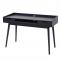 Schreibtisch HWC-A70b, Brotisch Computertisch, MDF 120x55cm ~ dunkelgrau