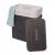 Wäschekorb HWC-C21, Laundry Wäschebox Wäschesammler Wäschebehälter, Bambus 2 Fächer 63x55x34cm 100l ~ dunkelgrau