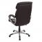 Brostuhl HWC-A71, Chefsessel Drehstuhl, Kunstleder ~ coffee-braun