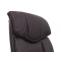 Brostuhl HWC-A71, Chefsessel Drehstuhl, Kunstleder ~ coffee-braun