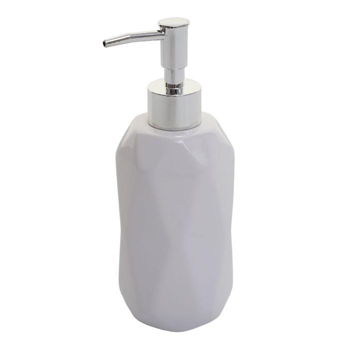5-teiliges Badset HWC-H88, WC-Garnitur Badezimmerset Badaccessoires, Keramik ~ wei
