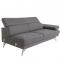 B-Ware (nur Teilstck SK3) | Sofa HWC-H92, Couch 2-Sitzer Stoff/Textil 94x187x102 cm, anthrazit-grau