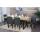 6x Esszimmerstuhl Stuhl Küchenstuhl Littau ~ Kunstleder, grau matt, dunkle Beine