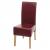 Esszimmerstuhl Latina, Küchenstuhl Stuhl, Leder ~ rot, helle Beine