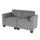 Modular 2-Sitzer Sofa Couch Lyon, Stoff/Textil ~ grau Modular 2-Sitzer Sofa Couch Lyon, Stoff/Textil ~ grau