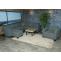 Modular Sofa-System Couch-Garnitur Lyon 6-2, Stoff/Textil ~ grau