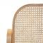 Schaukelstuhl M41, Schwingsessel Fernsehsessel, Massiv-Holz Rattan, FSC-zertifiziert ~ Eiche-Optik