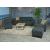 Modular Sofa-System Couch-Garnitur Lyon 3-1-1-1, Stoff/Textil ~ anthrazit-grau