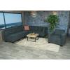Modular Sofa-System Couch-Garnitur Lyon 6-1, Stoff/Textil ~ anthrazit-grau