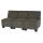 Modular 3-Sitzer Sofa Couch Lyon, Stoff/Textil ~ braun, ohne Armlehnen Modular 3-Sitzer Sofa Couch Lyon, Stoff/Textil ~ braun, ohne Armlehnen