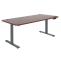 Schreibtisch HWC-D40, Computertisch, elektrisch hhenverstellbar 160x80cm 53kg MVG ~ Kirsch-Dekor, anthrazit-grau