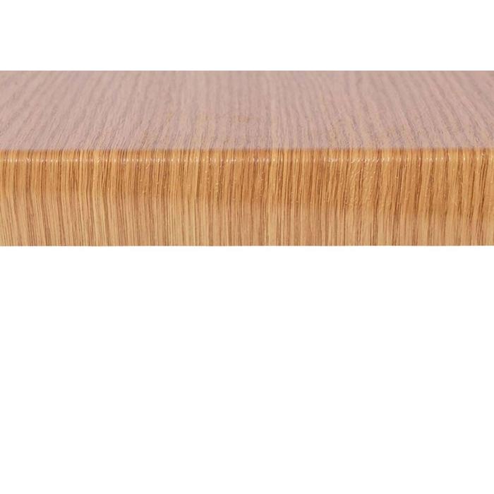Tischplatte HWC-D40 fr Eck-Schreibtisch, Schreibtischplatte, 90 MVG-zertifiziert ~ braun Struktur