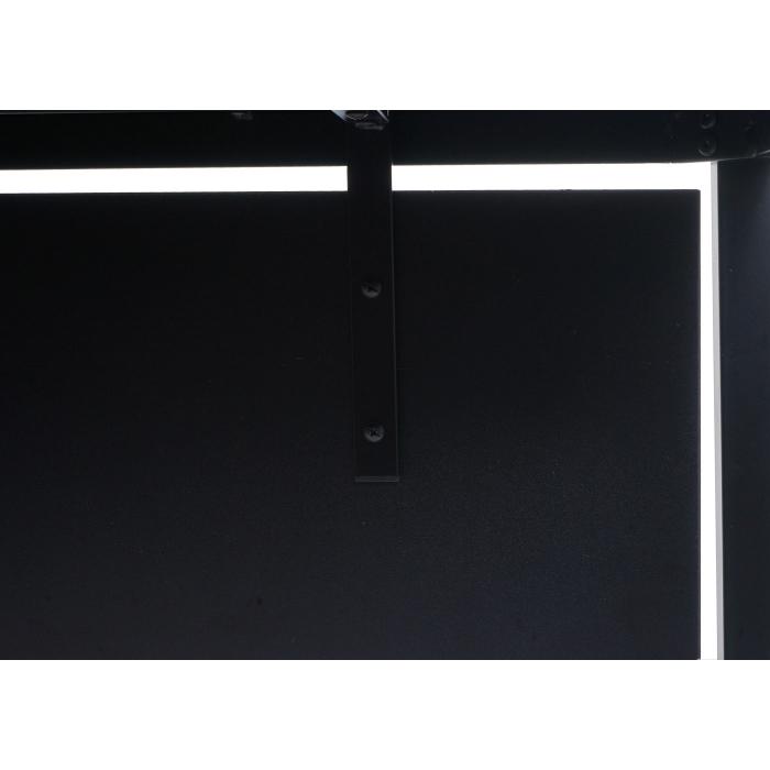 Schreibtisch HWC-E94, Brotisch Computertisch 120x60cm ~ schwarz