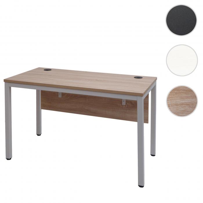 Schreibtisch HWC-E94, Brotisch Computertisch 120x60cm ~ natur-wei