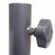 Sonnenschirmstnder HWC-A33, Schirmstnder Sonnenschirmfu Sonnenschirmhalter, rollbar, Metall, 22kg  69cm ~ grau