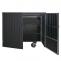 Mlltonnenverkleidung HWC-J29, Mlltonnenbox fr Mllcontainer 660-770L, WPC Metall 172x213x112cm ~ anthrazit