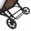 2er-Set Sonnenliege HWC-E27, Relaxliege Gartenliege, Poly-Rattan ~ braun, Kissen creme-beige