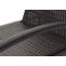 2er-Set Sonnenliege HWC-E27, Relaxliege Gartenliege, Poly-Rattan ~ braun, Kissen creme-beige