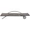 2er-Set Sonnenliege HWC-E27, Relaxliege Gartenliege, Poly-Rattan ~ braun, Kissen creme-beige