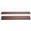 4er Set Latten fr WPC-Sichtschutz Sarthe, Bretter Windschutz, ca. 1qm ~ 180cm, braun