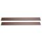 4er Set Latten fr WPC-Sichtschutz Sarthe, Bretter Windschutz, ca. 1qm ~ 180cm, braun