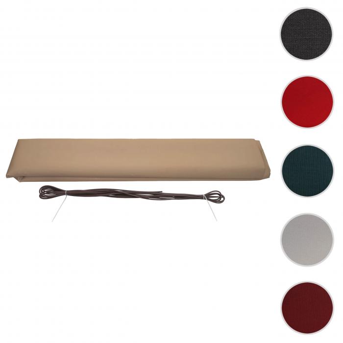 Ersatz-Bezug fr Markise HWC-H27, Vollkassette Ersatzbezug Sonnenschutz 6x3m ~ Polyester sand