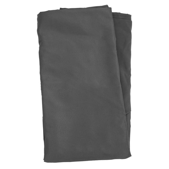 Ersatz-Bezug fr Gastronomie Holz-Sonnenschirm HWC-C57, Sonnenschirmbezug, eckig 4x4m Polyester 3kg ~ anthrazit