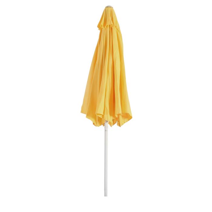 Sonnenschirm N19, Gartenschirm,  3m neigbar Polyester/Alu 5kg ~ gelb