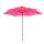 Sonnenschirm Florida, Gartenschirm Marktschirm,  3m Polyester/Holz ~ pink