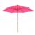 Sonnenschirm Florida, Gartenschirm Marktschirm,  3m Polyester/Holz ~ pink