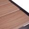 Gartentisch HWC-F90, Tisch Bistrotisch, WPC-Tischplatte 160x90cm ~ hellbraun