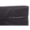 Poly-Rattan Garnitur HWC-J36, Balkon-/Garten-/Lounge-Set Sitzgruppe Sofa ~ grau, Kissen schwarz