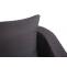 3in1-Garnitur HWC-J37, Garten-/Lounge-Set Sonneninsel, Spun Poly Poly-Rattan MVG ~ anthrazit, Kissen dunkelgrau