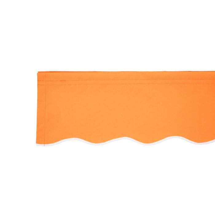 Ersatz-Bezug fr Markise T792, Gelenkarmmarkise Ersatzbezug Sonnenschutz, 5x3m ~ Polyester terracotta