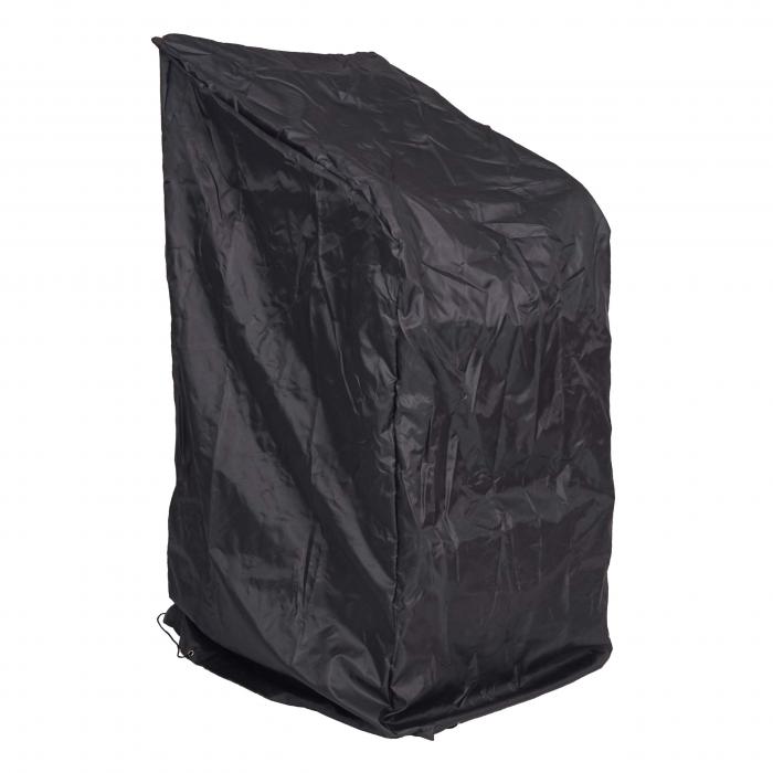 Abdeckhaube HWC-J41, Abdeckplane Schutzplane Schutzhlle, Stuhl Gartenmbel Outdoor Gartenstuhl, 110x70x70cm, anthrazit