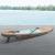 Paddleboard HLO-PX14 320x76x15cm bis 150 kg ~ Wooden effect / Grey