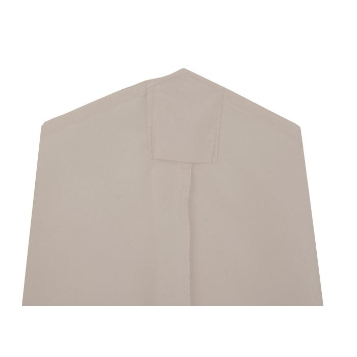 Ersatz-Bezug fr Sonnenschirm N19, Sonnenschirmbezug Ersatzbezug,  3m Stoff/Textil 5kg ~ creme