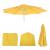 Ersatz-Bezug für Sonnenschirm N19, Sonnenschirmbezug Ersatzbezug, Ø 3m Stoff/Textil 5kg ~ gelb