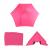 Ersatz-Bezug für Sonnenschirm Florida, Sonnenschirmbezug Ersatzbezug, Ø 3m Polyester 6 Streben ~ pink