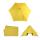 Ersatz-Bezug fr Sonnenschirm Florida, Sonnenschirmbezug Ersatzbezug,  3m Polyester 6 Streben ~ gelb