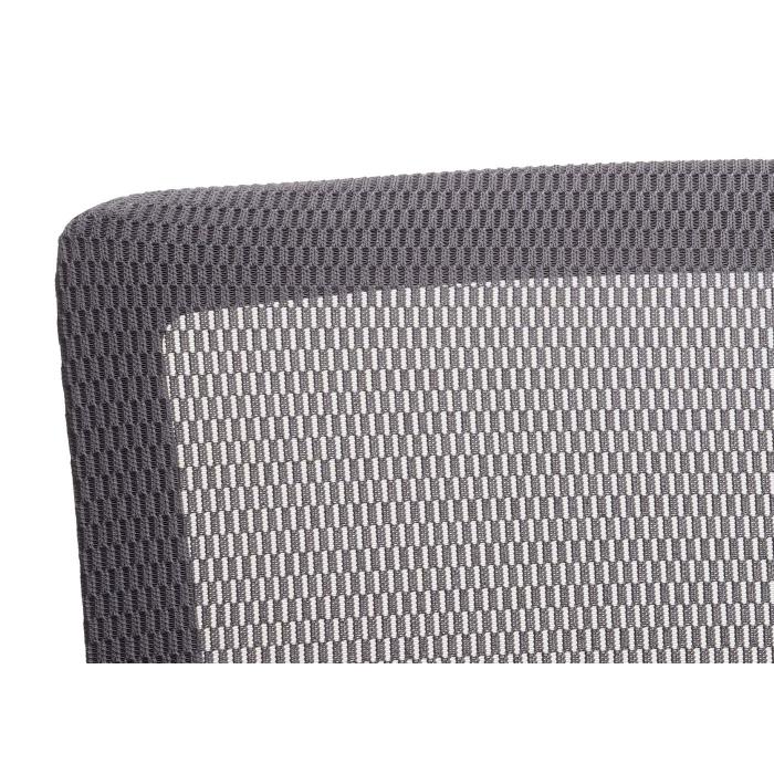 SIHOO Brostuhl Schreibtischstuhl, ergonomische S-frmige Rckenlehne, atmungsaktiv verstellbare Taillensttze ~ grau